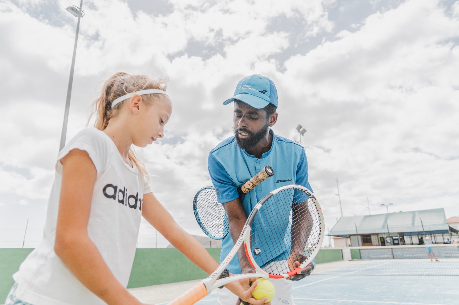 private tennis session