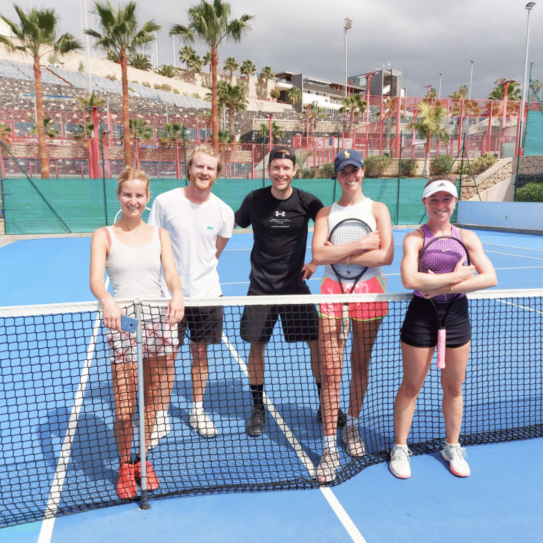 adults group tennis tenerife